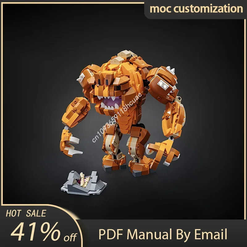 783pcs Moc-76967 Star Battle Rancor Model Building Blocks Bricks Diy Creative Assembly Educational Toy Kid Holiday Gift