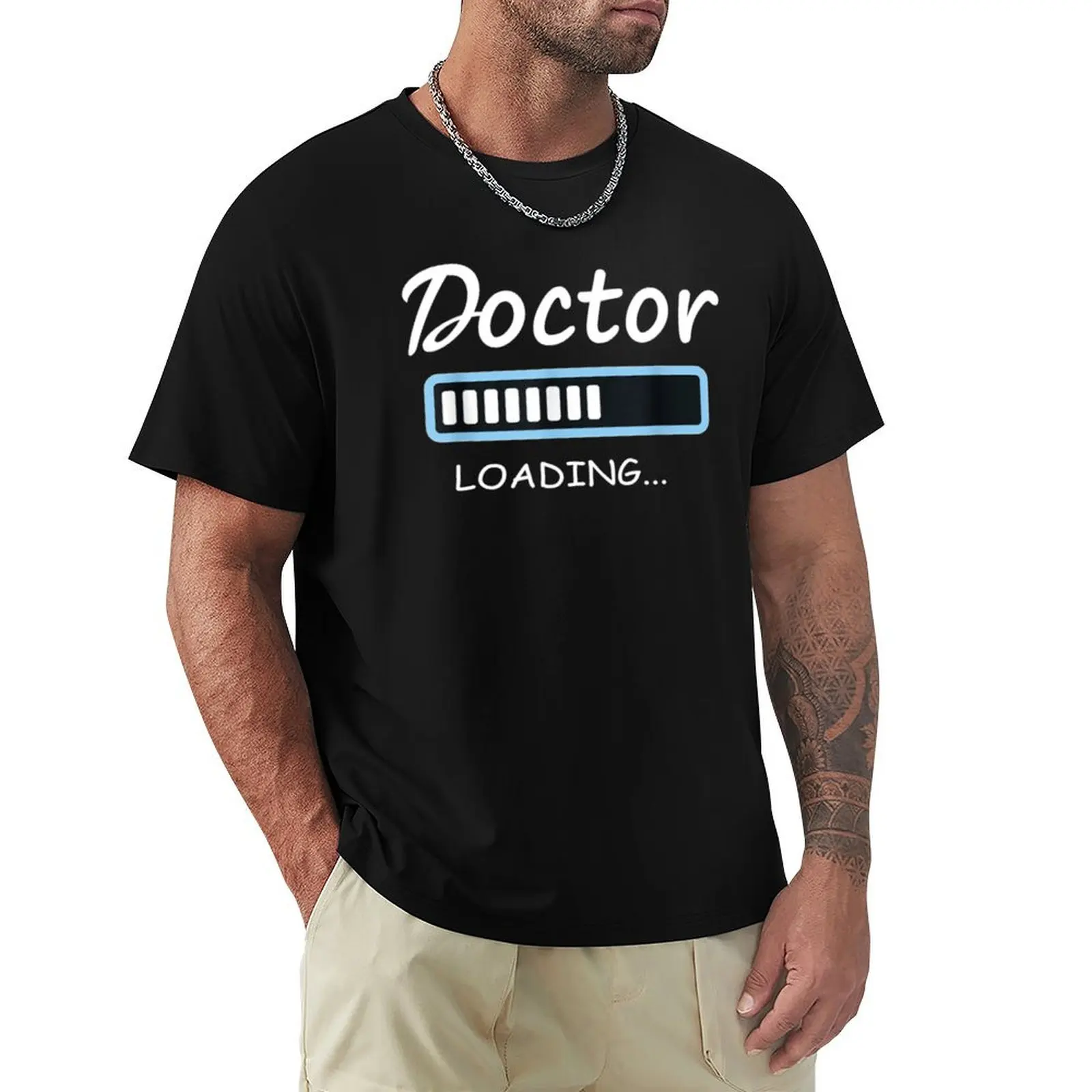 

Doctor loading T-Shirt tops anime stuff affliction shirts new gifts and t-shirts Men's cotton t-shirt