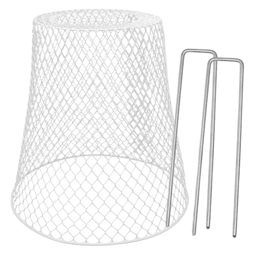 

1Set Garden Plant Mesh Cover Sturdy Iron Construction for Plant Dome Outdoor Use Reusable Wire Cloche with Maximum Light
