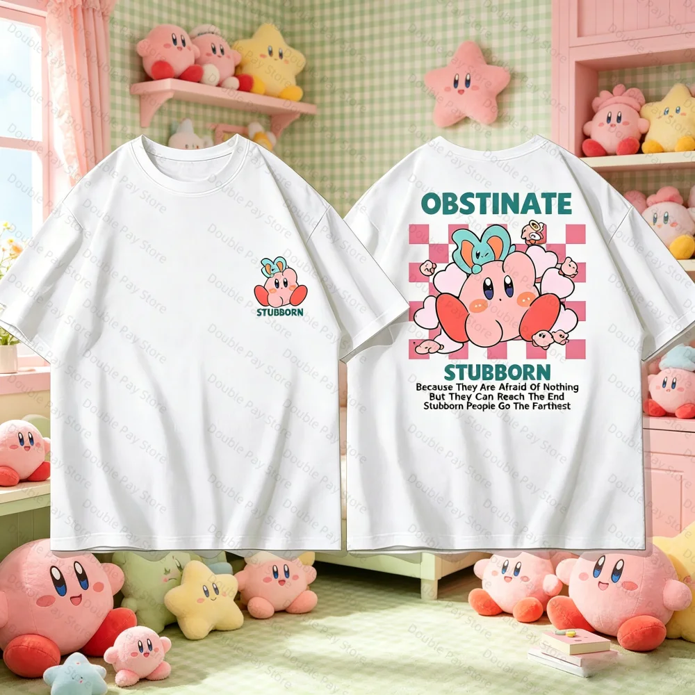 camiseta-feminina-estampa-orelha-de-coelho-kirby-fofa-estilo-y2k-plus-size-manga-curta-casual-streetwear-conjunto-de-tops-esportivos