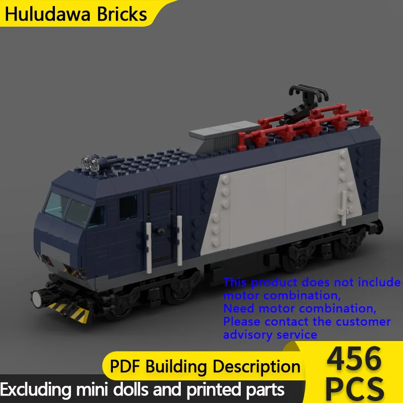 

Модель городской автомобиль MOC, строительные кирпичи HXD1, электрический локомотив, поезд, модульная технология, детские праздничные подарки, сборные игрушки, костюм