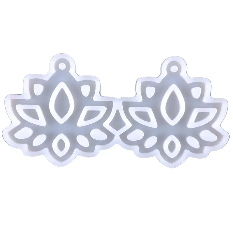 

F42F Turtles Frogs Silicone Epoxy Resin Mold DIY Keychain Pendant Making Tool