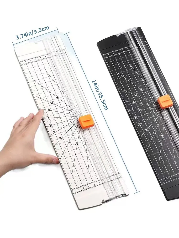 Double Sided Cutting A4 Paper Cutter Small Mini Paper Cutter STUDENT'S Hand Made Ledger Cutting Photo