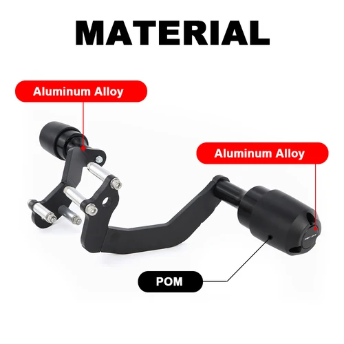 Imagen 2 del producto Ajuste para YAMAHA YZF-R3 YZFR3 2019-2023 accesorios de motocicleta marco de protección contra caídas Protector de carenado deslizante Protector de almohadilla de choque