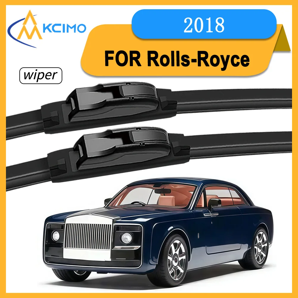 Scheibenwischerblätter-Set für Rolls-Royce Sweptail 2018, Fahrer- und Beifahrerseite, Ganzjahres-Performance-Frontwischer, 1 Paar
