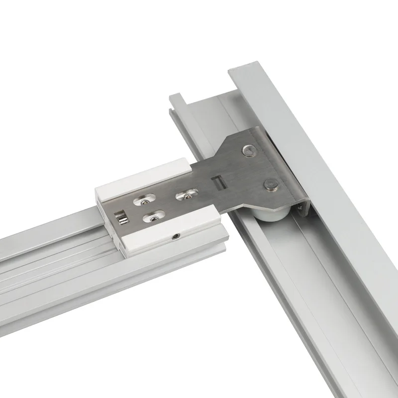 

Swing pocket door Track Side installation Plug-in slide rail Double opening Four doors Butterfly door Five accessories
