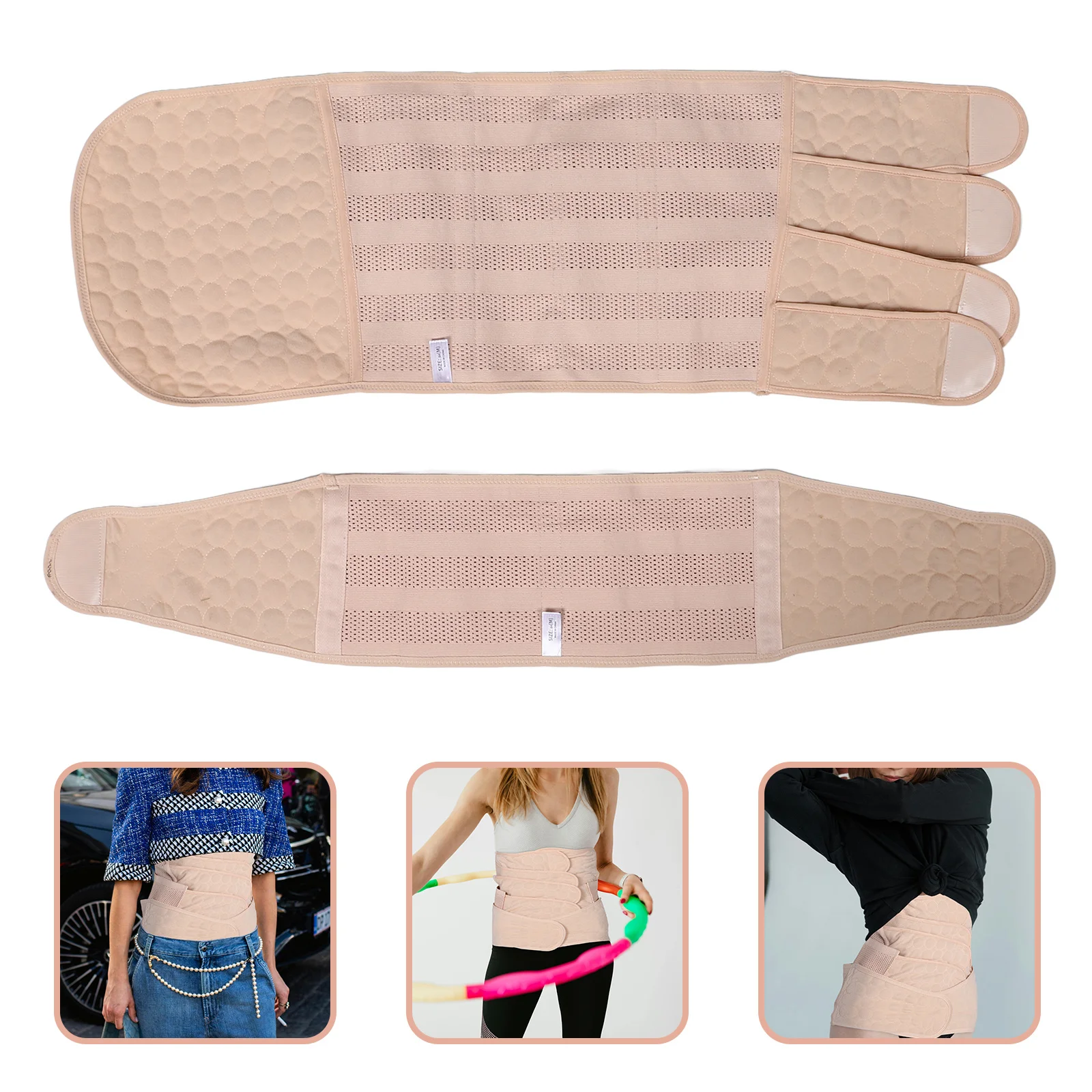 

Послеродовой пояс для живота, бежевый M, поддержка таза, послеродовой пояс для восстановления Csection, бандаж для брюшного пресса, послеродовой пояс