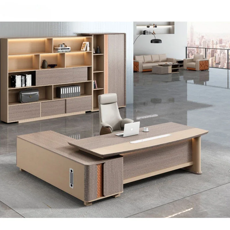 new Modern furniture manager table workstation desks Luxury Wooden Executive Office Desk