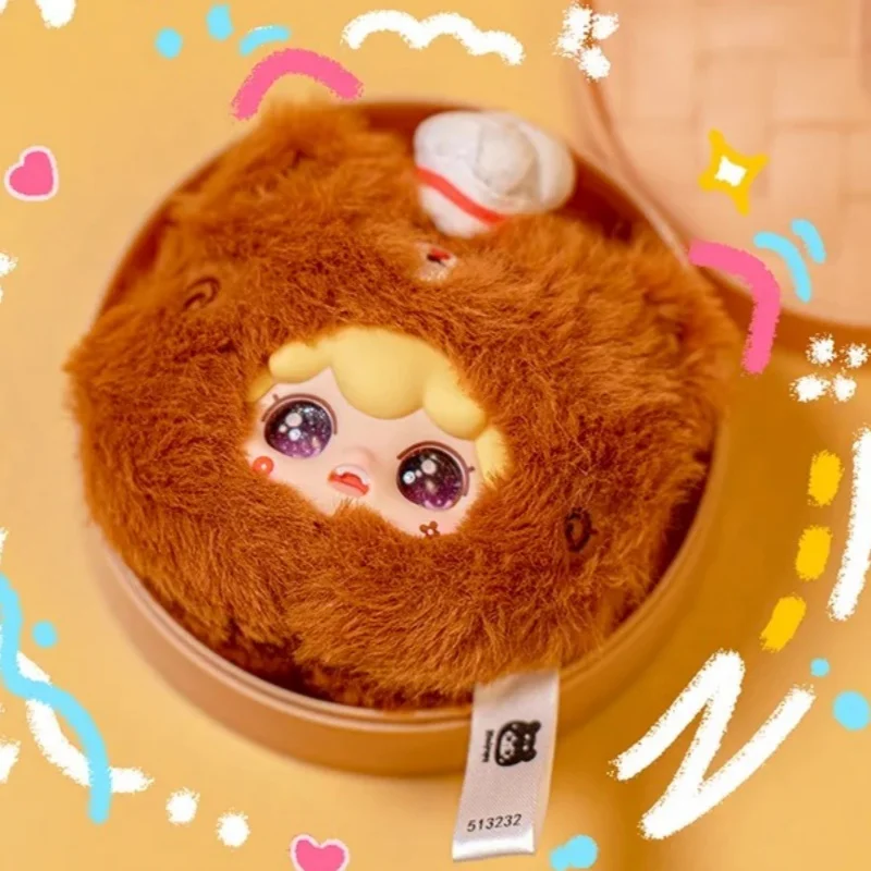 

New Baby Three Kimipapa V1 Fluffy Animals Series Blind Box Kawaii Мини Виниловая Плюшевая Кукла Сумка Подвеска Модная Игрушка Сюрприз Подарок