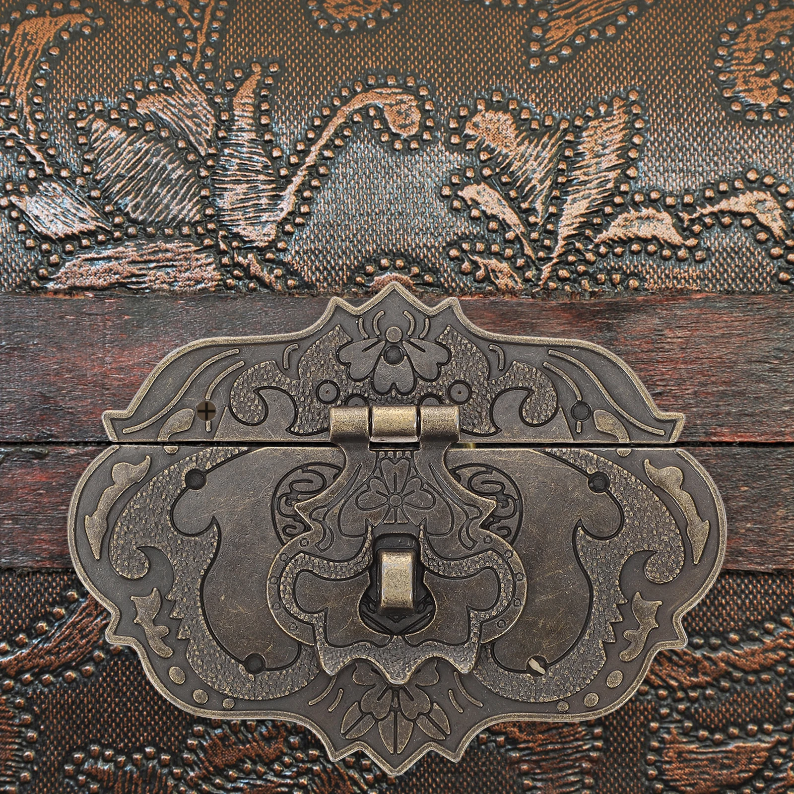 

4pcs Wine Box Lock Plate Hasp Latch For Jewelry Wooden Boxes Zinc Alloy Cabinet Hardware Toggle Latch Buckle