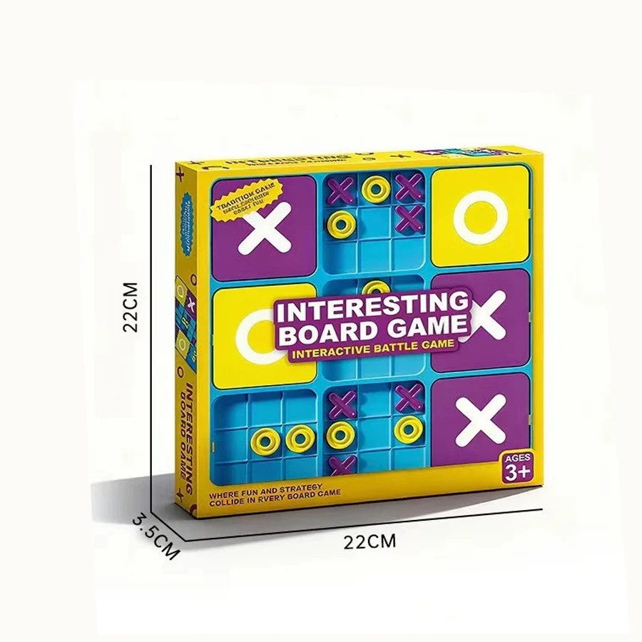 material-abs-ecologico-novo-jogo-de-tabuleiro-tic-tac-toe-de-nove-quadrados-para-educacao-infantil-jogo-de-mesa-para-treinamento-e-aprendizagem-entretenimento-desenvolvimento-da-inteligencia-atividades-praticas-e-estimulantes-para-o-cerebro-coordenacao-mao-olho-interacao-cultivo-de-interesse-interacao-entre-dois-jogadores-treinamento-de-raciocinio-logico-	-ideal-para-aniversarios-festas-natal-ano-novo-chines-dia-de-ano-novo-dia-dos-namorados-chines-halloween-pascoa-dia-nacional-presentes-de-brinquedo-para-meninos-e-meninas