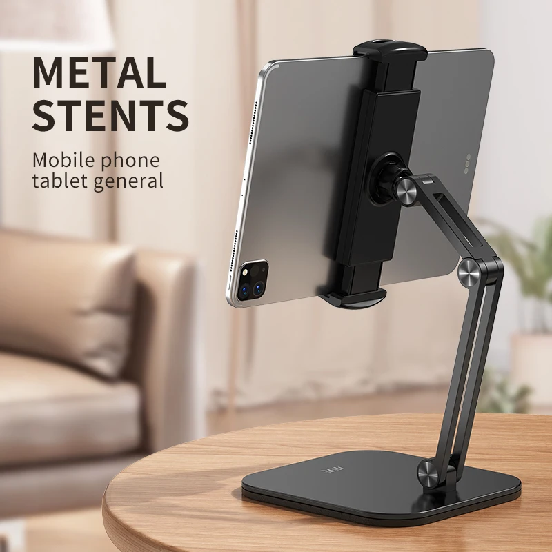 Portable Metal Tablet Bracket Adjustable Foldable Ergonomic Desktop Stand For iPad Convenient Office Use