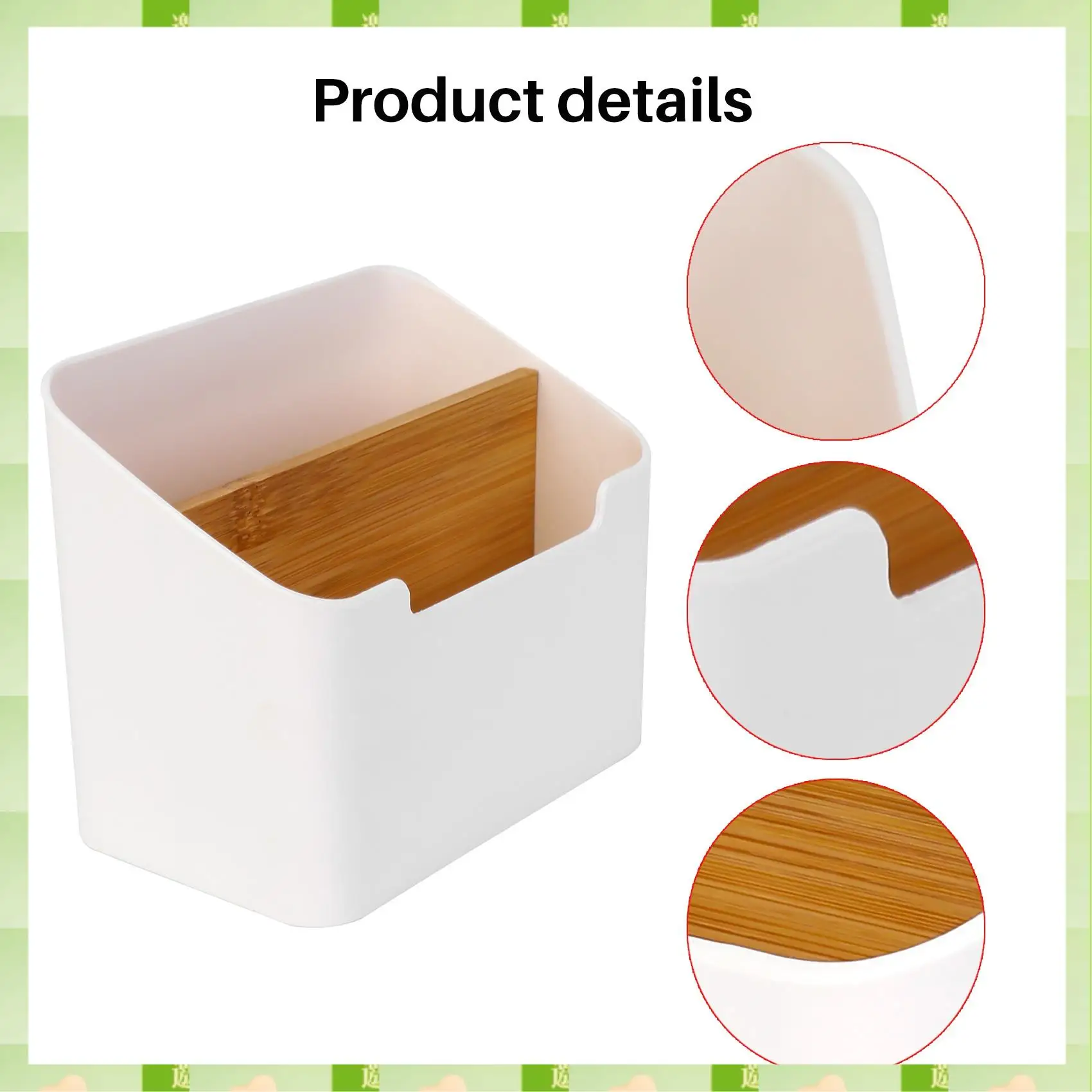 2025 Remote Control Holder Desk Storage Organizer Box Container For Desk, Office Supplies, Home,Remote Control Holder Desk Stora