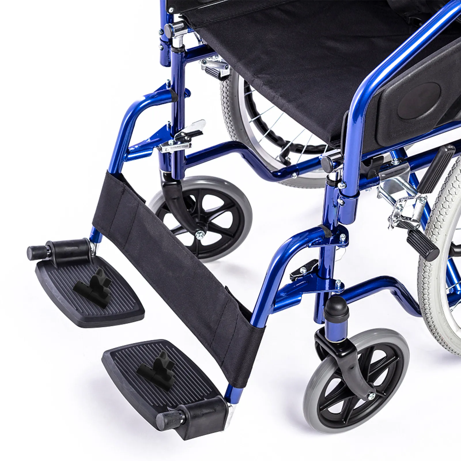 1Pair Electric Wheelchair Accessories Arm Clasp Base Quick Release Armrest Latch Power Chair Locking Bracket Flip-Up Wheelchair