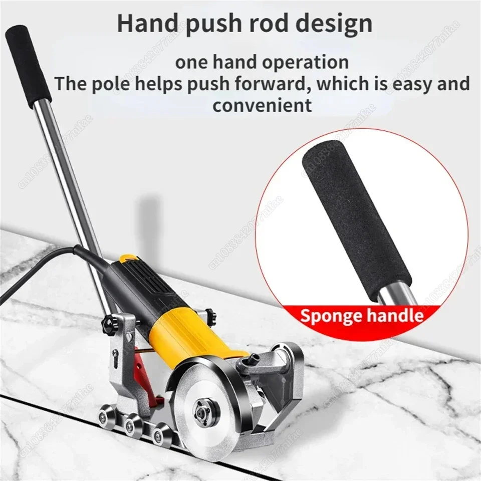 Electric Suture Cleaner Angle Grinder Ceramic Tile Floor Tile Cutting Slotted Hook Gap Bracket Beautiful Seam Construction Tool