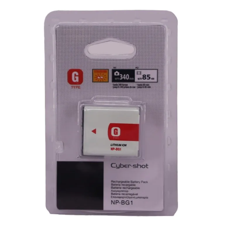 NP-BG1 NP-FG1 Batterij 910mAh voor Sony Cyber-shot DSC-T100 T200 T300 H50 H55 W300 W55 Volledig gedecodeerd