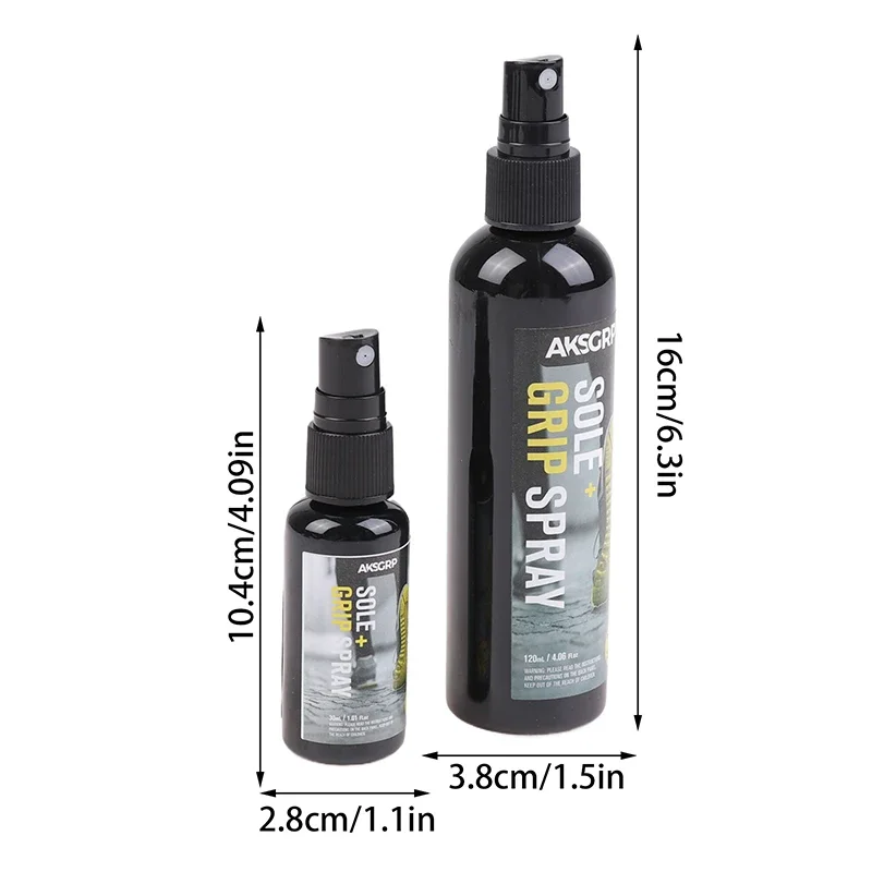 30ML/120ML Grip Spray per scarpe da portiere di calcio Scarpe da basket Suola inferiore Spray Traction Enhancer per scarpe da ginnastica sportive