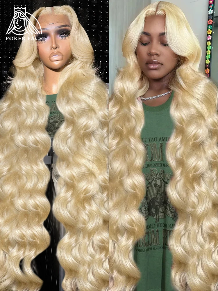 613 Body Wave Wigs Honey Blonde 13x4 Lace Front Wig Human Hair For Women Brazilian Glueless Preplucked Lace Frontal Wigs 30 Inch