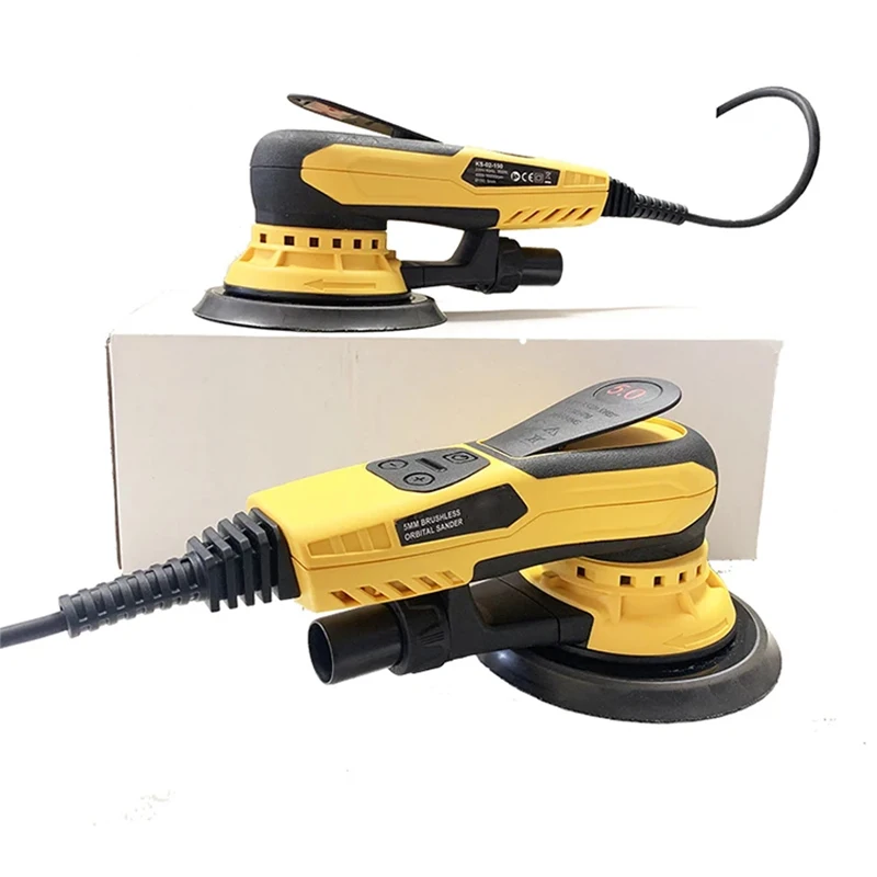 110/220 V 50 Hz 5 MM Brushless Orbital Sander Woodworking Corner Sanding Machine Track Motor Power Sander Wall Grinding Machine