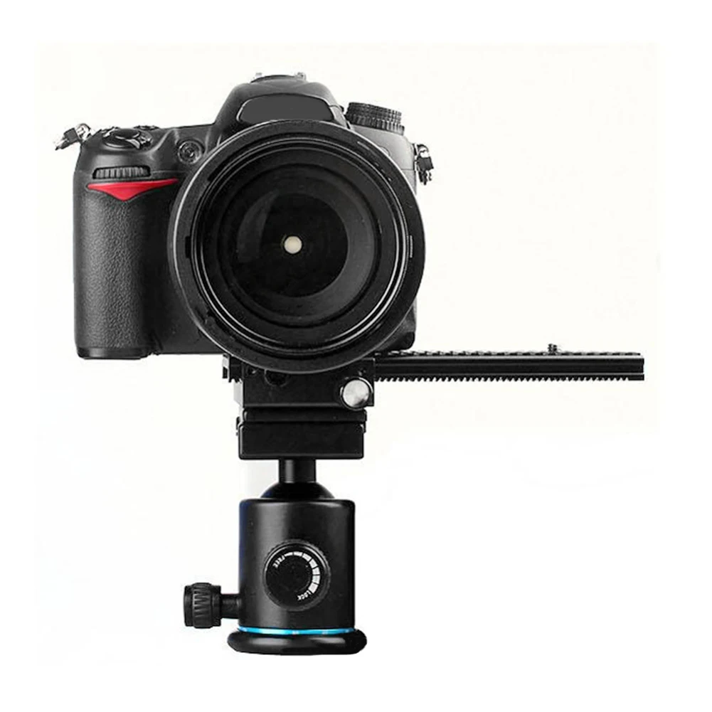 LP-01 Macro Focusing Rail Slider For Can&n Nik&n S&ny Pentax DSLR 1/4" Screw Focusing Movable
