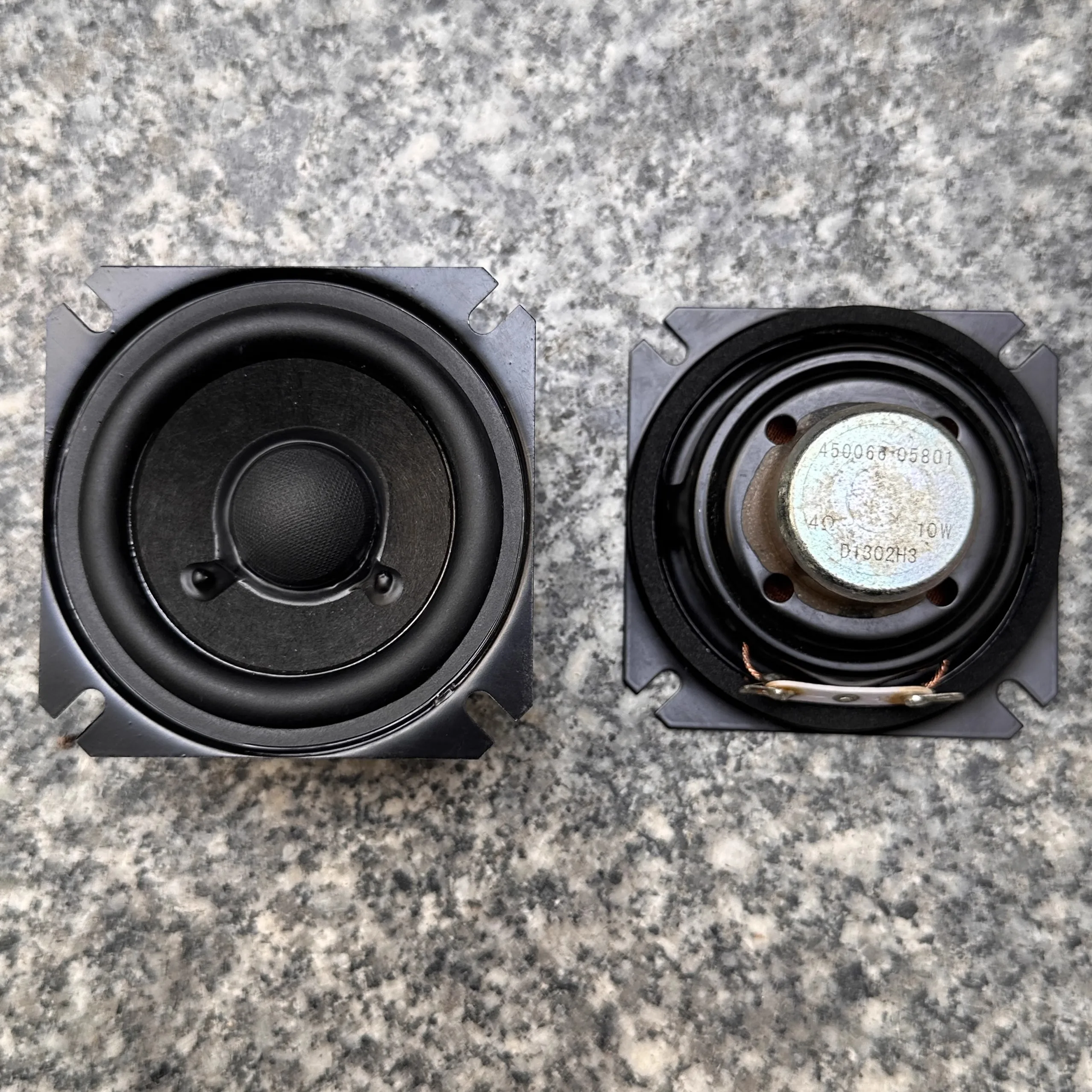 GHXAMP pour AURA, haut-parleur large bande 67 mm 2,5 pouces avec aimant néodyme puissant, 4 ohms 10 W - Audio haute qualité, dôme en papier, 2 pièces