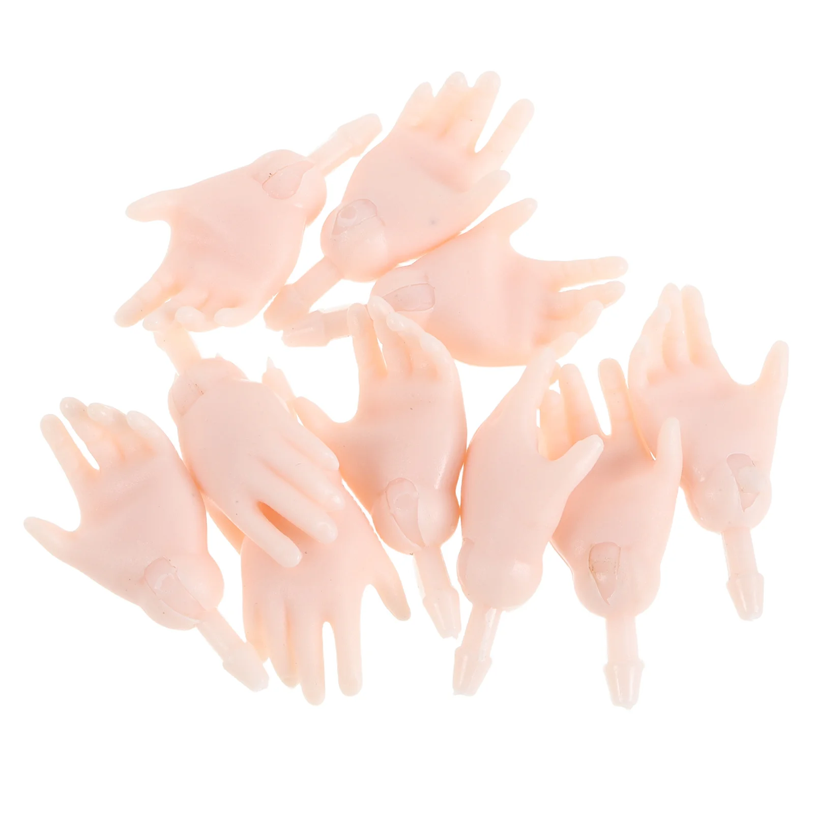 3 stuks handvervangende onderdelen miniatuur handen beweegbare gewrichten voor doe-het-zelf figuren maken van kleine accessoires decoraties