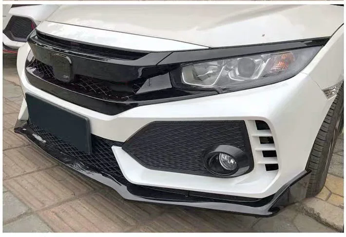 

Suitable For Honda 10th Generation Civic FC FK7 Front Bar Modified TYPE R Model, Modified Front Face Bumper
