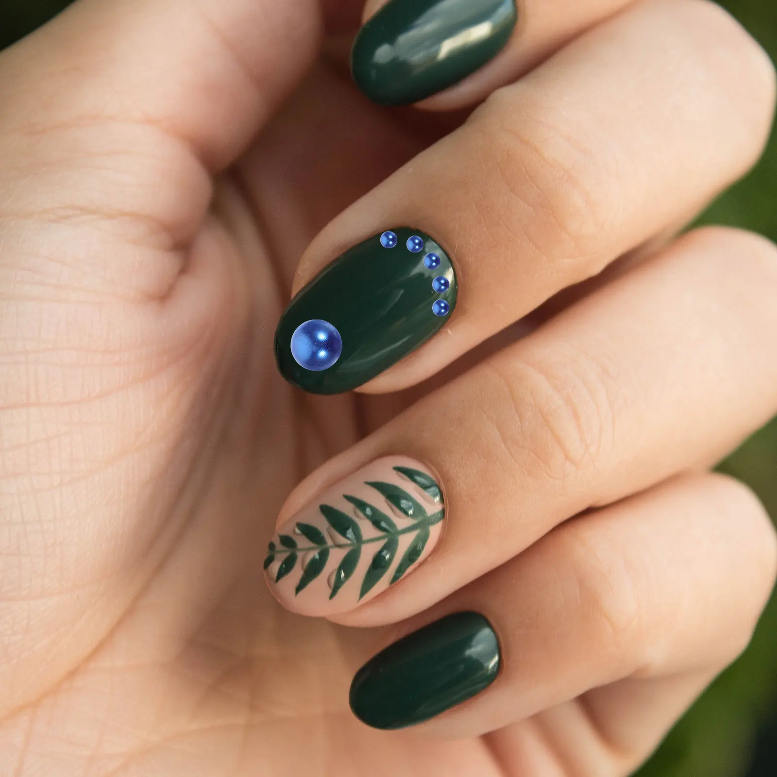 

1 Bag Imitation Half Pearl Flatback Nail Charms Resin Pearls Decorative Nail Art DIY Manicure Supplies Manicure Resin Pearls