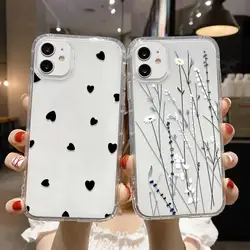 A54 5G Case For Samsung Galaxy A53 A52 A34 A33 A32 A13 A12 A14 A51 A23 A22 A73 S22 S23 Ultra S21 S20 FE Floral Soft Funda Covers