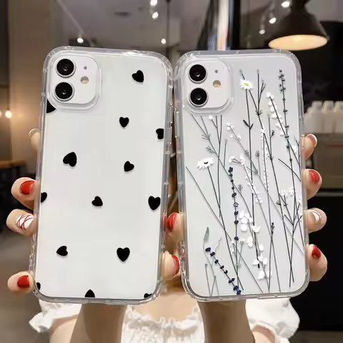 A54 5G Case For Samsung Galaxy A53 A52 A34 A33 A32 A13 A12 A14 A51 A23 A22 A73 S22 S23 Ultra S21 S20 FE Floral Soft Funda Covers