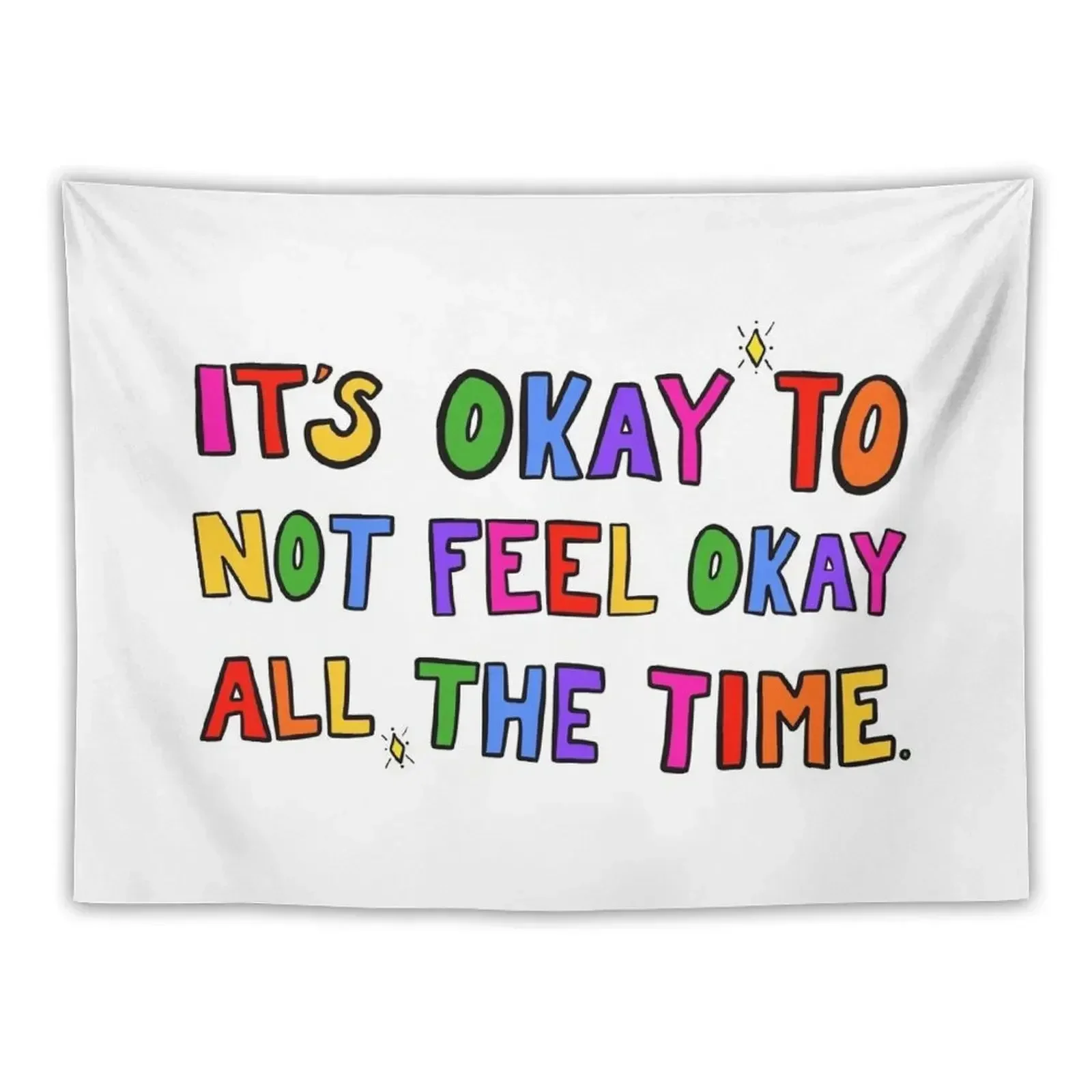 

It's Okay... Tapestry Room Decor Luxury Living Room Decoration Carpet On The Wall Tapestry