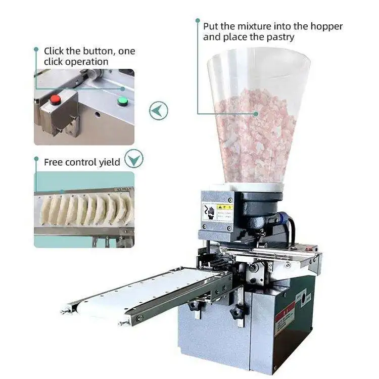 Máquina Sobadora de Masa para Empanadas y Dumplings, de Apariencia Elegante, para Uso Doméstico, en Venta