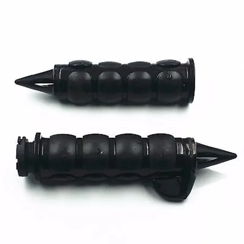 Motorcycle 1" Handlebar Hand Grip + Throttle Boss for Harley Honda Kawasaki Suzuki Yamaha Dyna Shadow VTX VN Touring XL