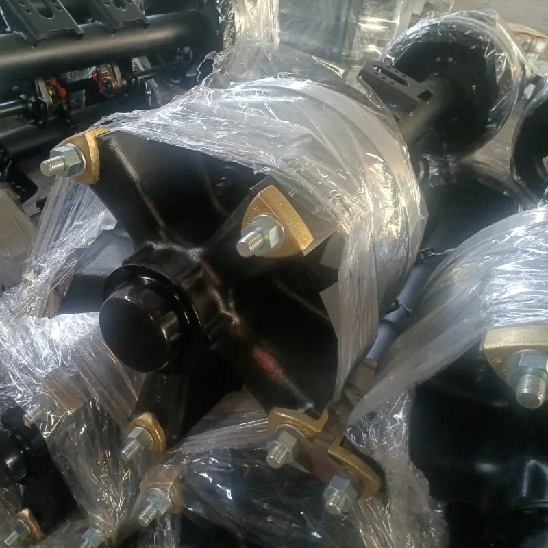 

【2025】 Truck Rear Axle Spring Suspension Parts Trailer 5 Spoke Wheels Spider Wheel Hub Axle Ejes De Remolque