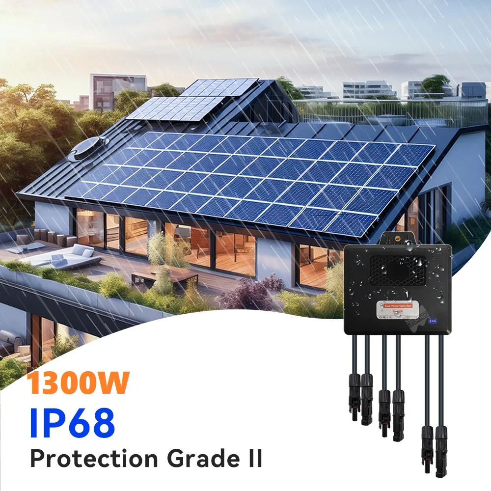 

1300W 60VDC Solar Power Optimizer Real-Time Module Level MPPT Accurately Optimize System Increase Efficiency Overall Safety