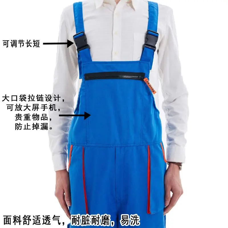 Work Overall Uniform Men Women Working Coveralls Welding Suit Car Repair Workshop Mechanic Plus Size Clothes