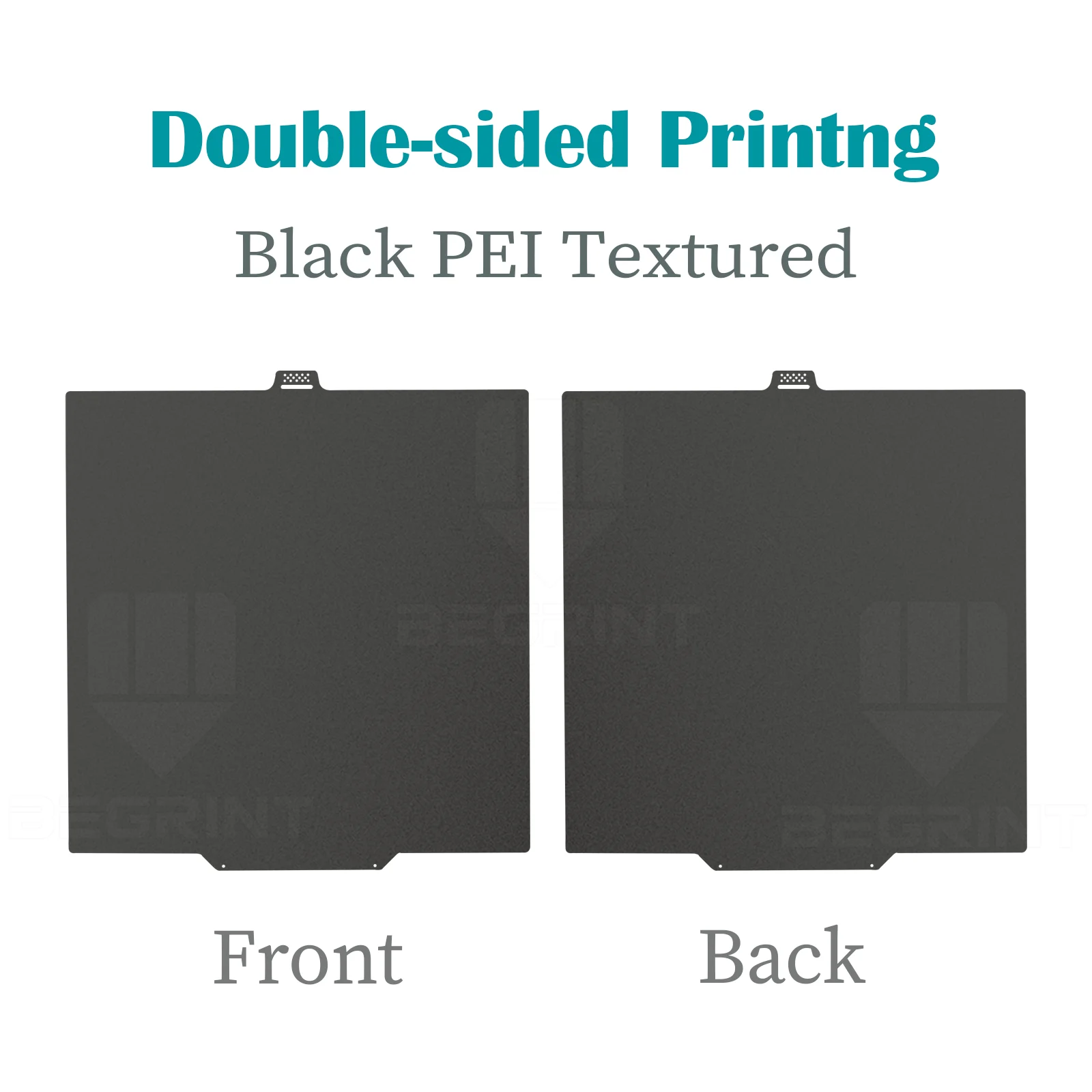 280 280mm Voor QIDI Q2 Bouwplaat PEI PEO PET Koolstofvezel Lente Staalplaat Voor QIDIQ2 Hotend Warmte bed 3D Afdrukken Onderdelen