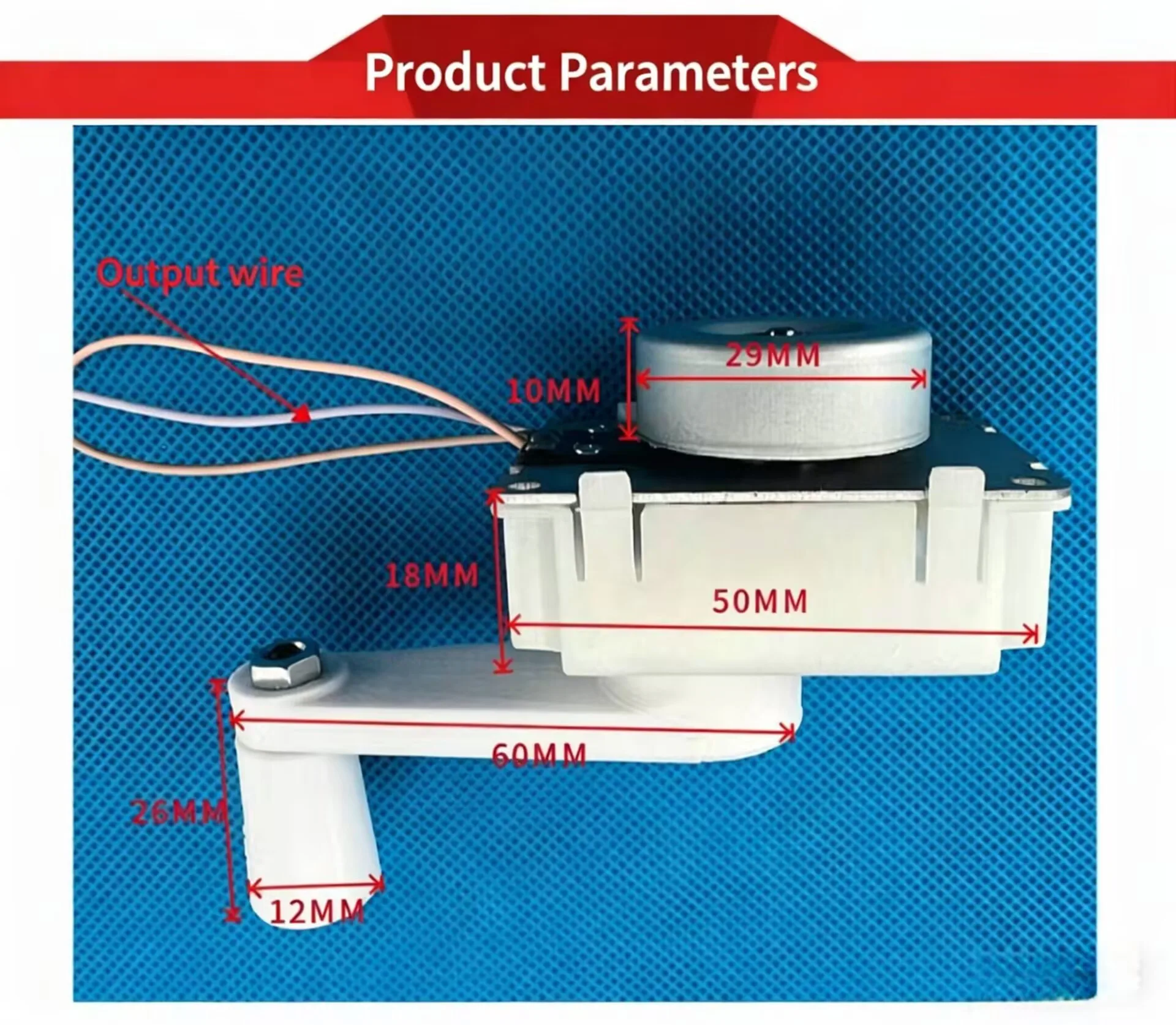 Micro Hand-Cranked Generator Outdoor Emergency Mobile Phone Charging Three-Phase Permanent Magnet Brushless External Rotor High