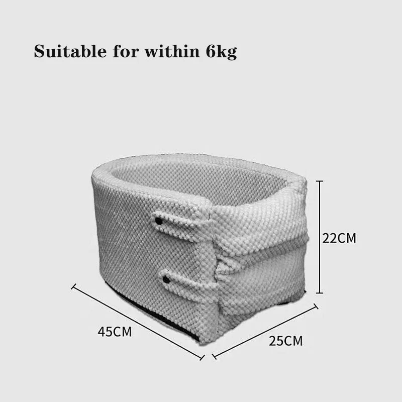 Carrier Dog Car Seat Cover Pet Transport Dog Carrier Car Folding Hammock Pet Carriers Bag For Small Dogs autogamic for dogs images - 6