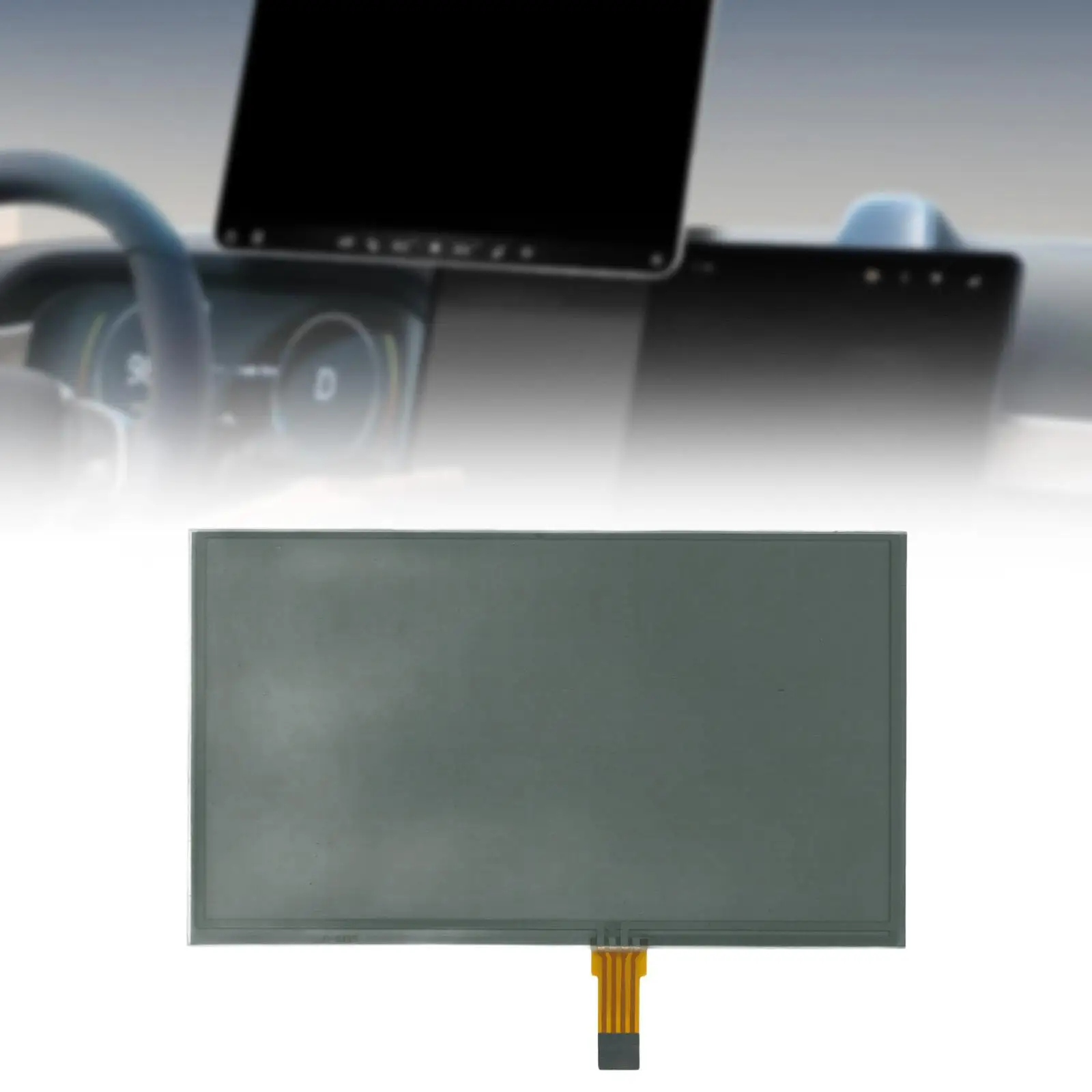 Auto Navigation Screen Touch Digitizer Durable Glass Repair Replacement for Dodge for chrysler 10-18