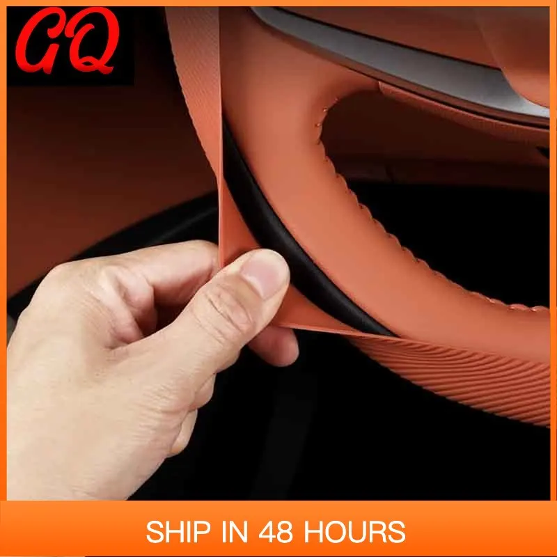 

New For Changan Deepal S7 S07 2023 2024 Liquid Silicone Steering Wheel Protective Cover Anti-slip Slim Cover Accessories