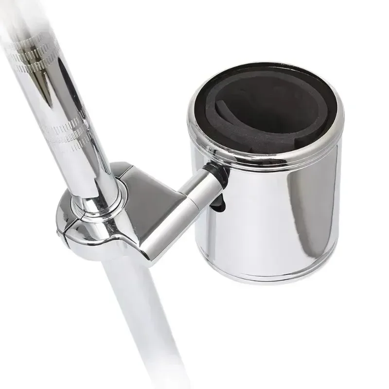 Per portabicchieri cromato regolabile per moto universale per Touring Glide Road King Sportster