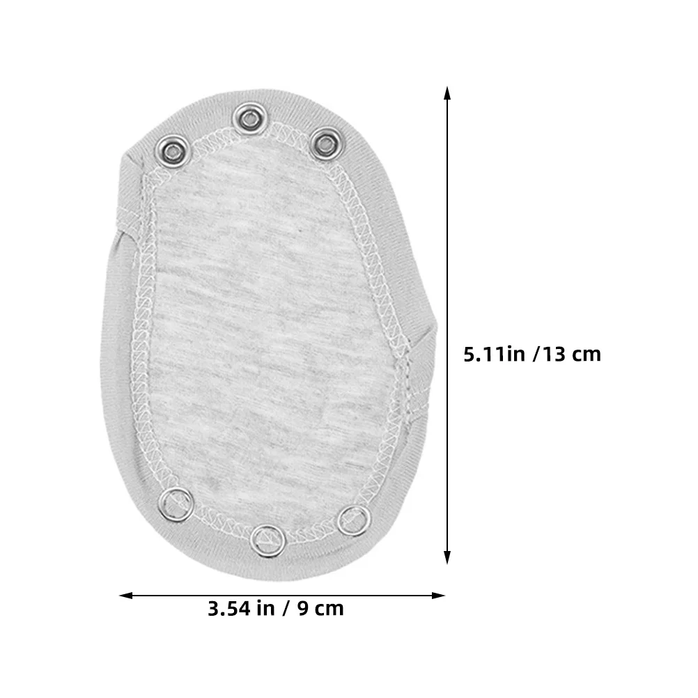 8 個ベビーボディスーツエクステンダー二重層コットンスナップ閉鎖ロンパースジャンプスーツおむつ延長エクステンダーキャンプ旅行用