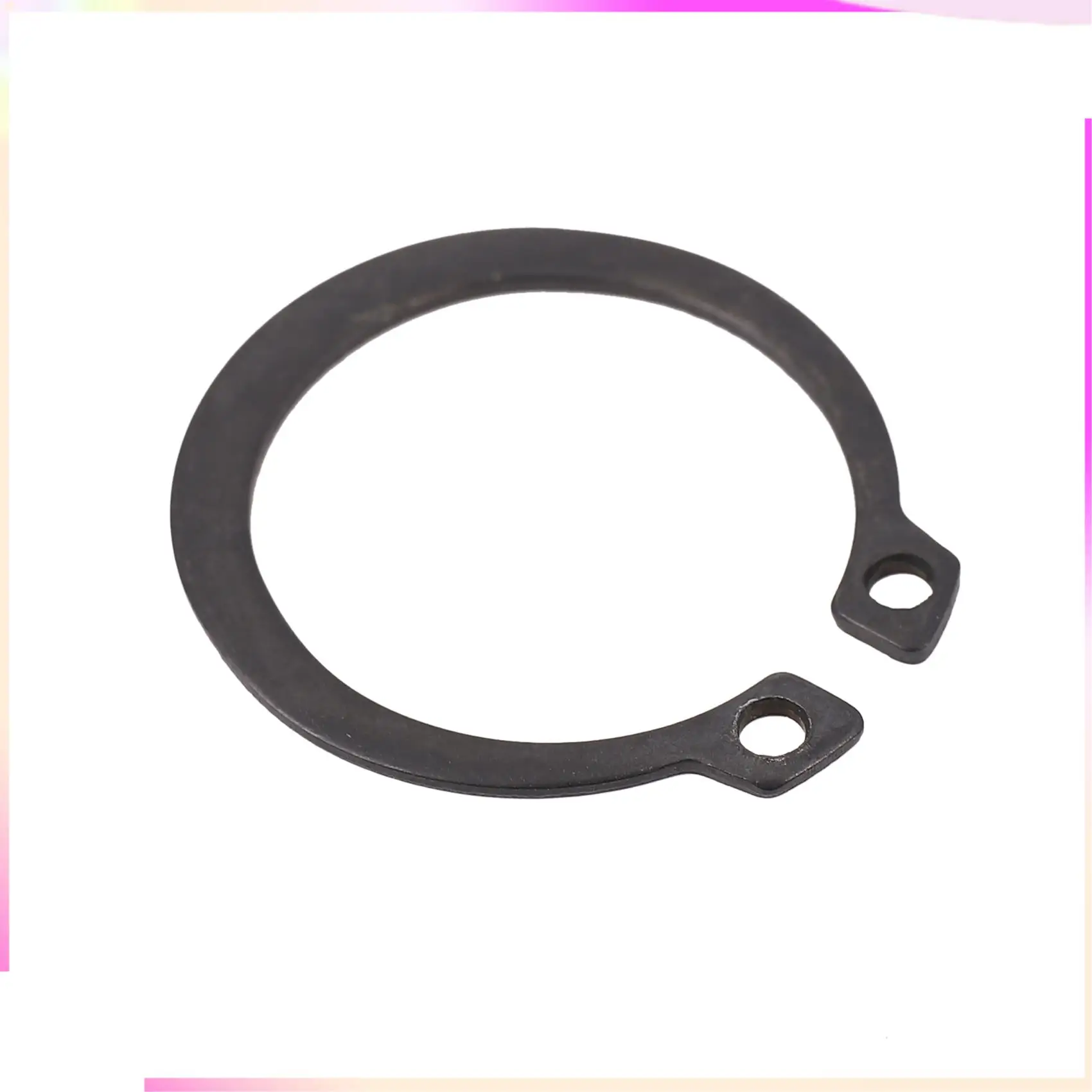 B26B 300 Piece C-Clips External Snap Ring Black Washer Hardware Cir Clip Retaining Ring Set For Industrial Fasteners 18 Sizes