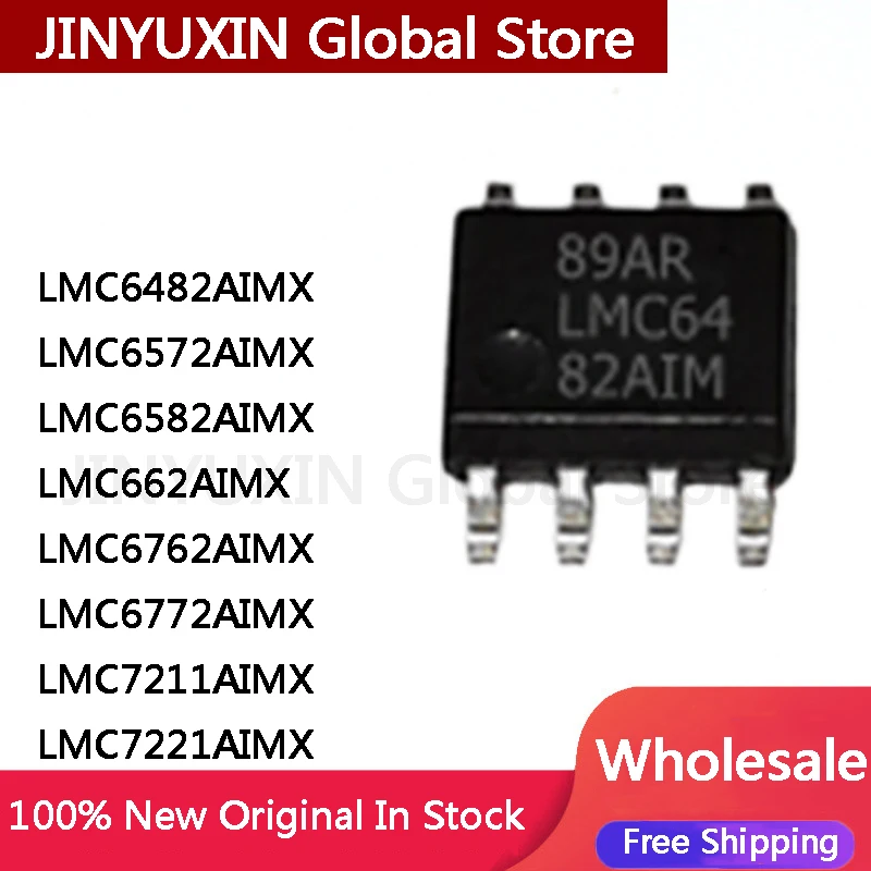 LMC6482AIMX IC 칩: 고성능 아날로그 회로 설계에 최적의 선택