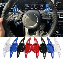 For Audi 2020 2021 A1 A3 A4 A8 S8 D5 A6 S6 C8 A7 S7 C8 Shift Paddle Avant Allroad RS Car Steering Wheel Gear DSG Extend Stickers