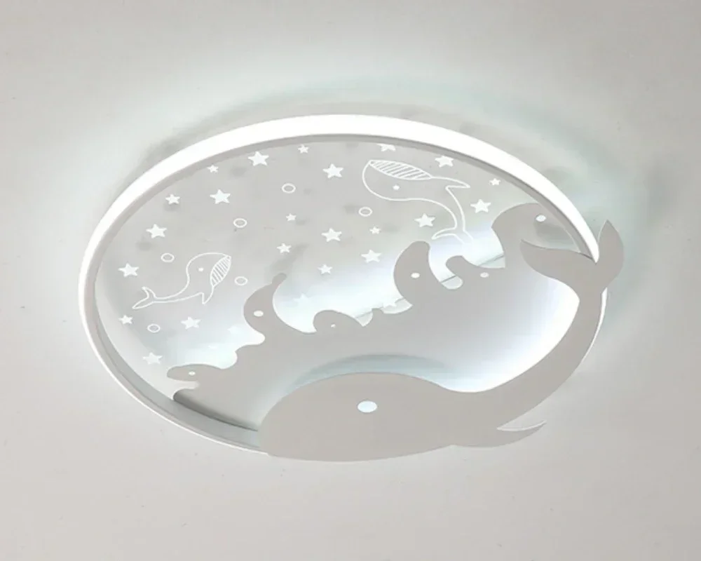 Nieuwe Kinderkamer Led Plafondlamp Creatieve Maan Cartoon Ster Slaapkamer Kroonluchter Jongen Meisjes Kamer Restaurant Decor Lamp
