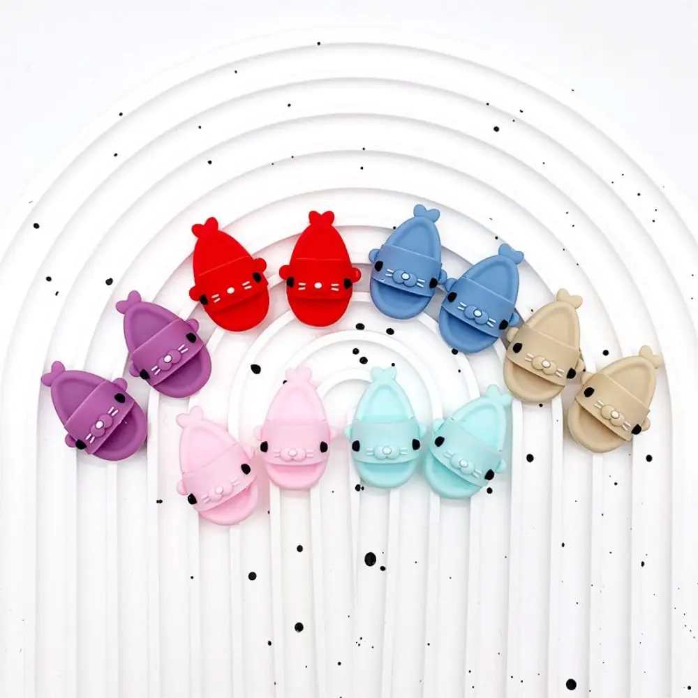 Punta rotonda Pantofole con sigillo per bambola Forma di sigillo Mini 1/6 BJD Scarpe da bambola Pantofole Cartoon OB11 Scarpe con sigillo per Ob11 1/12 Bjd Doll