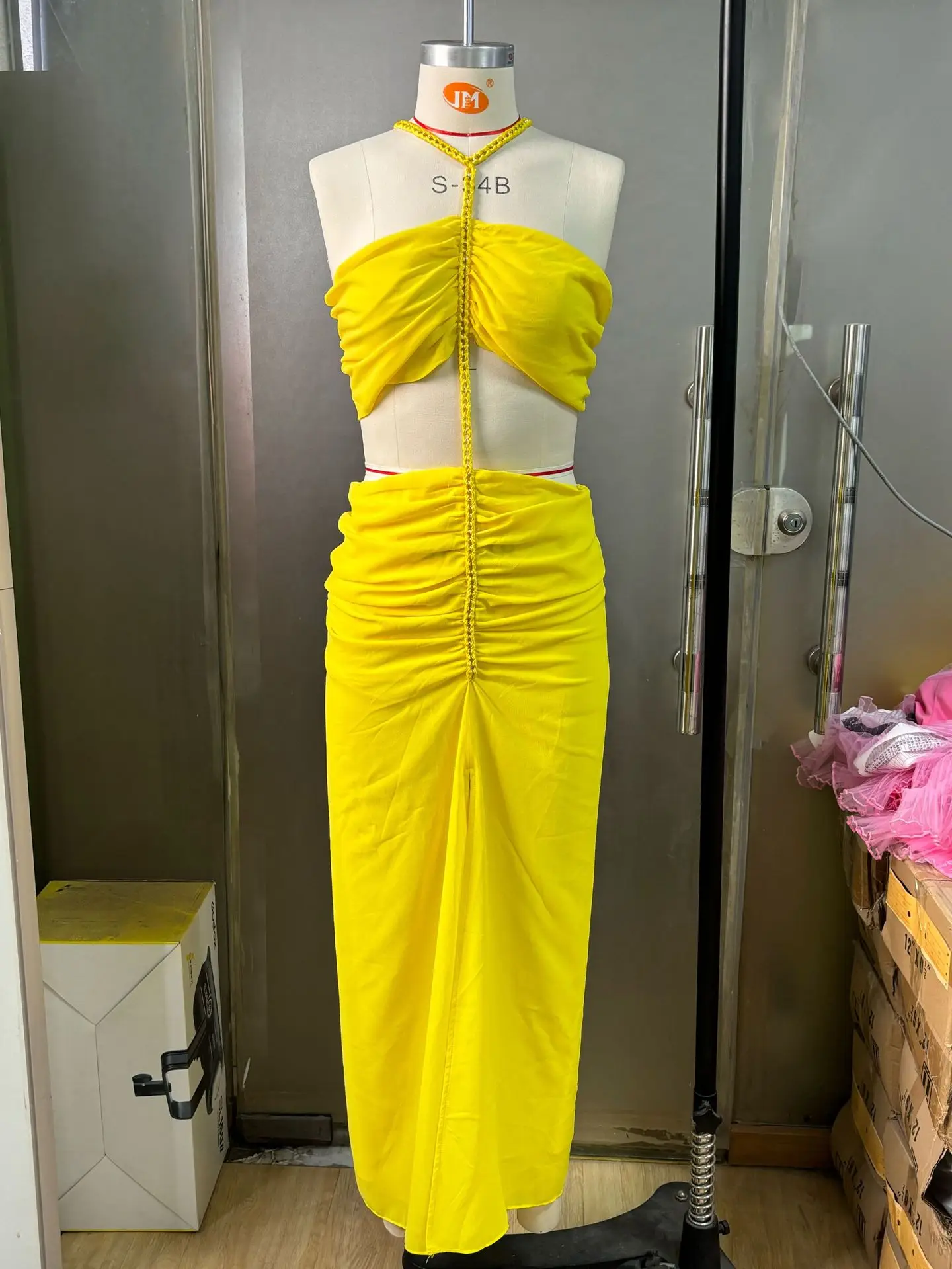 Summer Cover Ups Women Swimsuit Halter Sleeveless Robes Bathing Suit 2024 New Solid Color Beach Holiday Maxi Dresses Cover-Up