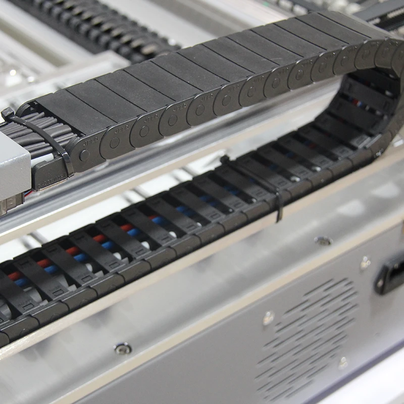 PPM-A320V LED Pcb ماكينة تجميع 2 رئيس التلقائي Smt اختيار ووضع آلة سطح المكتب مع 4 عصر كام لتجميع Pcb